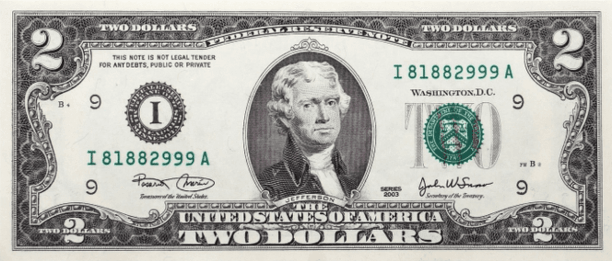 Two Dollar Bill